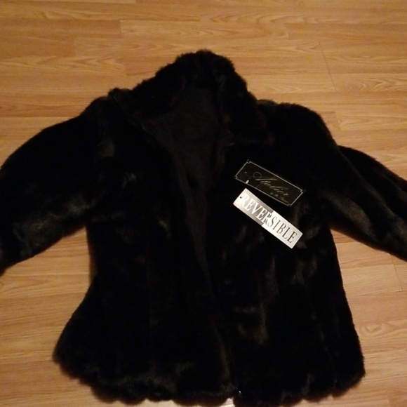 B thomas Jackets & Blazers - Faux mink coat, reversible
